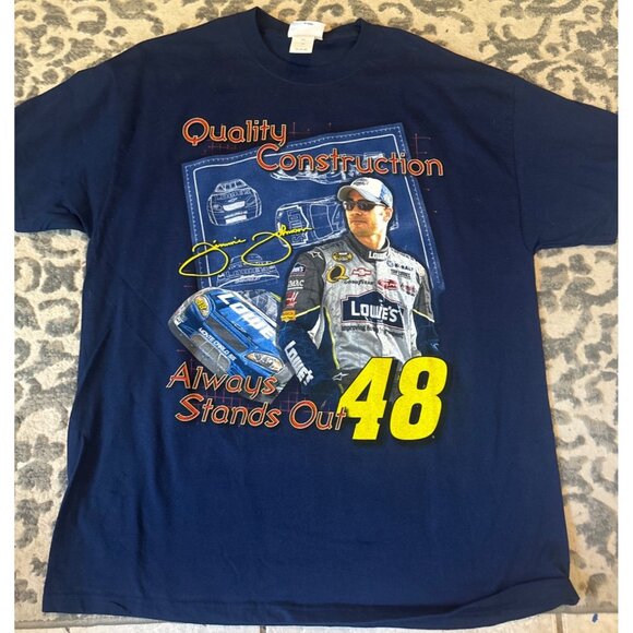 New 2006 Chase authentic NASCAR Jimmy Johnson XL men’s T-shirts - Picture 1 of 7